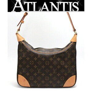 Louis Vuitton Botie Shoulder Bag Canvas Leather Monogram Brown